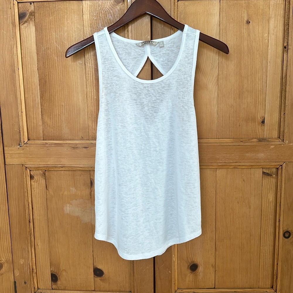 Athleta Tank top White